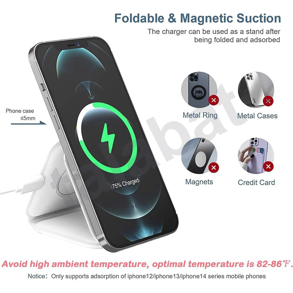 Magnetic 3-in-1 Fast Charger